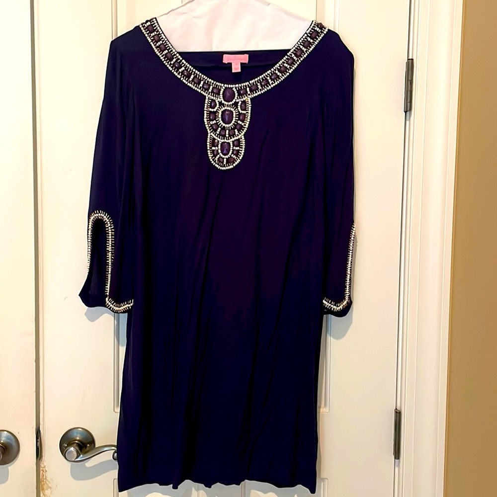 Lilly Pulitzer beaded tunic dress